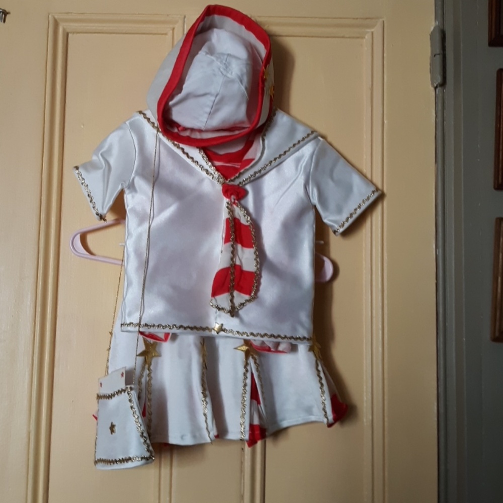 Size 4-7 girls sailor pageant modeling outfi